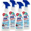 Smac Express - Sgrassatore Universale, Detergente Spray Multisuperficie con Azione Sgrassante e Tecnologia Zero Aloni, 650 ml x 4 Pezzi