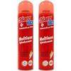Generico Detergente Multiuso Igienizzante Spray, 750 ml, Sgrassante, per Superfici Lavabili, Set da 2/6/12 Bombolette (x2)