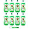 Beni Culinari 8 x chiodi di garofano, Detersivo per Piatti - Detersivo per Piatti - Detergente per lavastoviglie al limone - Sgrassa accuratamente e ha un effetto rinfrescante sulle stoviglie 850 ml + portachiavi