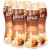 Lenor Unstoppables - Profumo per bucato, orchidea dorata, 210 g, confezione da 5