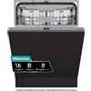 Hisense Lavastoviglie da Incasso Hisense HV16B 16 coperti classe B