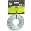 AMA Filo per Decespugliatore Metal Power da 15 m, Sezione Tonda Diametro 2,7 mm