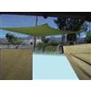 GARDEN DE LUXE VELA VELO OMBRA GIARDINO IN POLIETILENE CON CORDE FISSAGGIO 300x300cm
