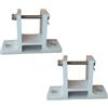 Wswqop Set di 2 Staffe da Parete per Tenda da Sole, Accessori da Giardino per,
