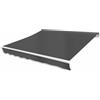 vidaXL Tenda da Sole Pieghevole Motorizzata 400cm Antracite Parasole Paravento