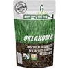 bio mood GREENMOOD OKLAOMA 1 Kg per 40 m2, miscuglio per tappeto erboso super resistente American Quality, apparato radicale che può arrivare a 70 cm
