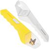 harupink Snappy - 2 trappole per insetti, con manico, 360° HD, finestra di osservazione per insetti vivi, per vespe, insetti, farfalle, ragni (giallo e bianco)