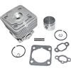 ICOOYO Kit pistone cilindro per Oleo-Mac BC350 BC380 Sparta 37 370 Sparta 38 380 381 OM36 Efco 8370 8371 DS3500 DS3800 Stark 37 3700 38 3800 EF36000