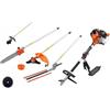 UNITED TRADE DECESPUGLIATORE MULTIFUNZIONE + ARATRO a SCOPPIO 52cc