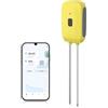 NGBFF Tester per il suolo, Bluetooth Tuya Soil Tester Temperatura Umidità Misuratore Smart Plant Water Sensor Termoigrometro Data Logger