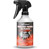 bio-chem - Rimuovi Resina per fumi 0,5L - Pulitore sgrassante 2 in 1 Pulitore di Resina Spray per Griglie e Barbecue - Manutenzione della griglia del Barbecue