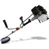 Fuxtec Decespugliatore a scoppio FUXTEC MS125 - Tagliabordi a benzina - Motore 2 tempi a benzina 25,4 cc 1CV - Leggero 5,5 Kg - Lama 3 denti e bobina di nylon compresi