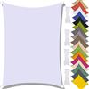 MAJINGC Vela Parasole Impermeabile Dell'ombrellone 3X4M Vela Ombreggiante, Resistente ai Raggi UV 95%, Vela Ombreggiante per Piscina, Giardino, Terrazza, Parco, Piscina，Campeggio Bianco