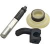 Luxuypon Kit di ricambio per pompa dell'olio a vite senza fine, compatibile con motosega Jonsered 2141 2145 2150 CS2245 S CS2250 S CS2141 CS2145 CS2150 EPA