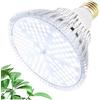 MILYN Lampada per Coltivazione Indoor 100W Lampada per Piante Spettro Completo LED Grow Light per Grow Box/Idroponica/Serra/Interno Semina, Veg, Fiore, Crescita (W-150LEDS)
