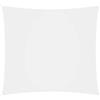 ShCuShan Vela Parasole in Tela Oxford Quadrata 5x5 m Bianco,Tenda a Vela Impermeabile Rettangolare Vela Ombreggiante Parasole Protezione Raggi U V per Esterno Giardino terrazza