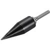 DOITOOL Spaccalegna da 32 mm spaccalegna Trapano a Vite per Trapano Resistente a Vite conica Driver spaccalegna spaccalegna Fresa a Cono per Legno (Piccola)