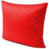 POKAR Cuscino Decorativo 40 x 40 cm per Divano da Giardino Impermeabile, senza Pallet, Rosso