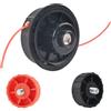 Hujago Testina per tagliabordi McCulloch MT270X MT280X MT302X MT320 MT3311 MT765 Ryobi RLT1000EX RLT30CD RLT30CES M25CS RY15523A RY25CSEMC RY26540 RY28041 Troy-Bilt TBB. 26CO TB2 TB304H TB304S (MRT