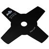 Grizzly Tools Grizzly - Lama di Ricambio a 4 Denti con Coperchio di Protezione per decespugliatore con Foro da 25,4 mm, Larghezza di Lavoro 23 cm