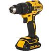 DEWALT Dcd777D2T Trapano Avviatore con 2 Batterie Litio 18V 2.0Ah Brushless Led