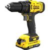 Stanley FatMax V20 Trapano Avvitatore 18V con 2 Batterie Litio 2Ah Con 100 Accessori SFMCD700D2A-QW