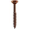 Mustad VITE PANELVIT TESTA PIANA 6,0x 70 BRONZATA PF (% 2) [MUSTAD ]