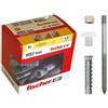 Fischer Tasselli WB 2 per Sanitari, WC e Bidet,Tasselli per Sanitari, 8 pezzi per confezione,508281