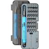 Generic Kit di cacciaviti elettrici - 46 in 1 senza fili di precisione USB ricaricabile - Set di cacciaviti senza fili, per batteria, auto, camion, veicoli, computer, telefono, casa, ufficio, camper
