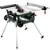 Metabo sega circolare da banco TS 254 - 600668000 - Con supporto e funzione trolley - fino a 2.000 Watt, lama Ø 254 mm, cavo da 3 m