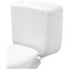 CR Cassetta di scarico monoblocco doppio pulsante bianca - 9lt