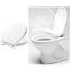 METAFORM Coprivaso Wc Bianco Soft Close Discesa Rallentata Rallenty 101b44004 Metaform