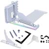 Lian Li ATX - Kit GPU verticale con 4 slot per PC (VG4v4), cavo riser di prima generazione 5 PCI-E 5.0 x 16-200 mm, compatibile con PCIe 3.0/4.0, posizione regolabile, si adatta alla maggior parte dei