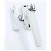 Master Maniglia a tavellino MASTER universale Click con serratura Art. 3041.10 (RAL1013 AVORIO)