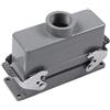 Chavisenty Connettori rettangolari H24B-He-024-1 per impieghi gravosi di alimentazione a 24 pin linea 16A 500 V Piedini a vite Aviation Spina, 139 x 43 x 72 mm