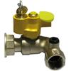 ENOLG Valvola a sfera per gas F/girello a squadra con serratura 1 x 1 1/4