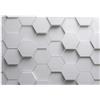 WallArena - Carta da parati fotografica - Geometrico 400x280 cm - Murale fotografico - Per soggiorno e camera da letto - Effetto 3D - con Colla - grigio astratto moderno