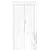 BIANCHERIAWEB Zanzariera Magnetica per Porta Ingresso E Finestre Anti Insetti Zanzare Protezione Cimici Mosche Si Chiude da Sola 120X240 Bianco