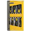 Maurer 89652 Cacciavite Assortite, 7 Pezzi, Nero/Giallo