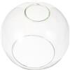 BESTonZON Paralume Sfera in Vetro Trasparente per Lampade E27, Sostituzione Facile, Design Moderno ed Elegante per Decorazione Casa e Ambienti