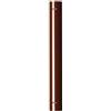 ALA TUBO PORCELLANATO MARRONE x CANNA FUMARIA ALA 13X100 D. 130X100 CM STUFE CAMINI