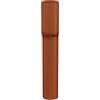 INEFA Prolunga pluviale 100mm Marrone PVC | Prolunga tubo per pluviale, PVC-U, raccordo a incastro, accessorio smaltimento acque piovane