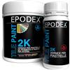 EPODEX 2K Vernice per piastrelle, vernice epossidica - Verde muschio