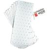LUN FIX Piastra forata connettore piatto 80 x 240 mm, 2 mm, lamiera forata zincata, piastra metallica per costruzione in legno, tetto, mobili, fissaggio, piastra di collegamento in legno, 10 pezzi
