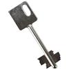 HMF 58118 - Chiave di ricambio per cassaforte con serratura doppia, testa quadrata