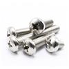 HH FASTENERS # 6 - 32 Phillips vite a testa esagonale, in acciaio INOX, filettatura integrale, destra, confezione da 100, argento