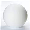 ORION LIGHTSTYLE Sfera Con Foro in Molte Misure, Paralume in Vetro Opale Bianco Opaco, Ricambio (Ø 400 mm)