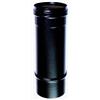 MBM Tubo nero stufa pellet smaltato 0,5 mt DN 80 canna fumaria 600 CE Made in Italy