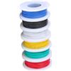 TUOFENG - Kit di filo solido da 28 AWG, 6 bobine di colore diverso da 50 m, 28 gauge, kit di filo per gancio