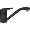 Franke 115.0470.661 Ii Rubinetto da Cucina, Nero